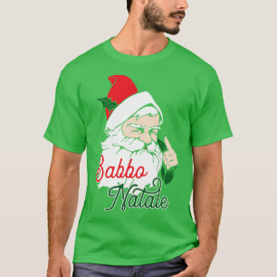 T-shirt Babbo Natale Italien Santa Claus graphique