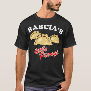 T-shirt Babcias petit Pierogi cuisine polonaise Polska