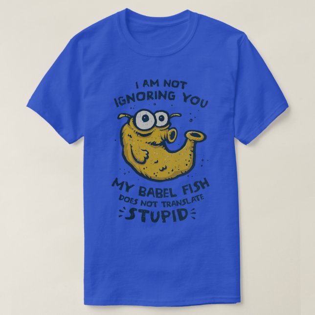 T-shirt Babel Fish (Design devant)