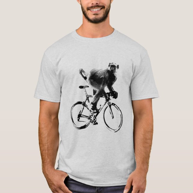 T-shirt Baboon Biker (Devant)