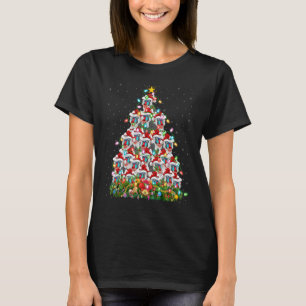 T-shirt Baboon Noël éclaire Père Noël Baboon Arbre de Noël