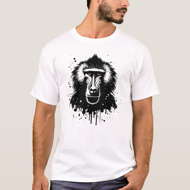 T-shirt Babouin (Devant)