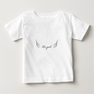 T-shirt Baby Angel Wings