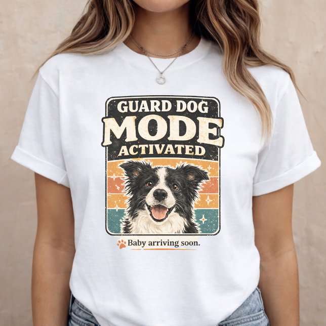 T-shirt Baby Announcement Guard Dog Pregnancy Reveal (Créateur téléchargé)