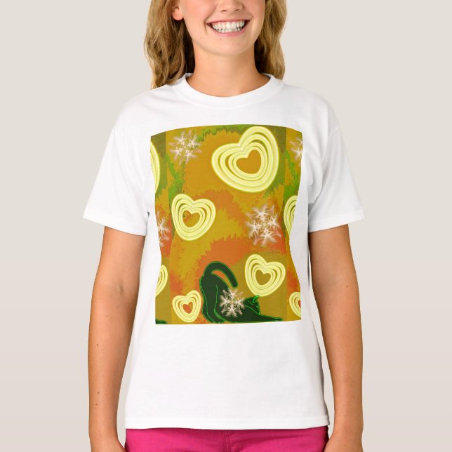 T-shirt Baby Bib amour inconditionnel y (Devant)