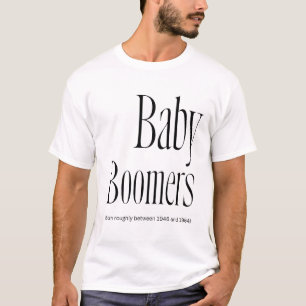 T-shirt baby boomer