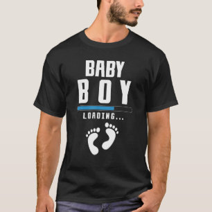 T-shirt Baby Boy Chargement de la grossesse Révélation Att