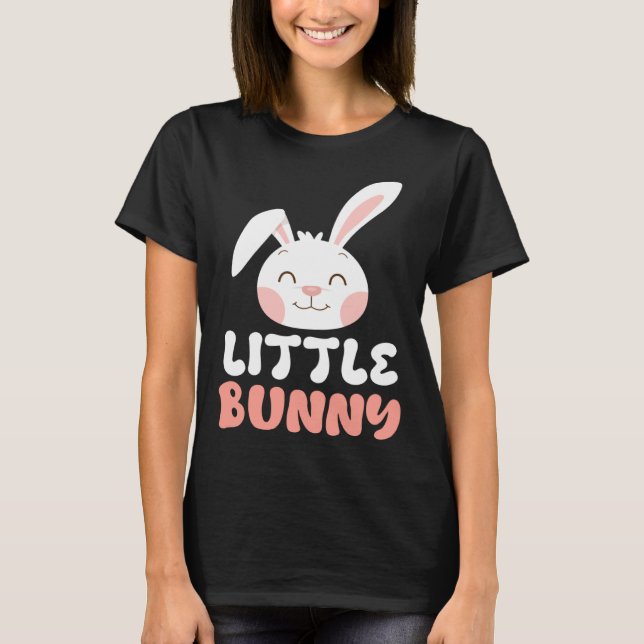 T-shirt Baby Bunny Little Bunny Easter Bunny Children East (Devant)