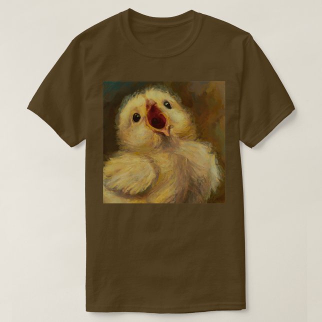 T-shirt Baby Chick 2 surpris (Design devant)