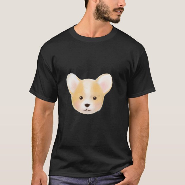 T-shirt Baby Corgi (Devant)