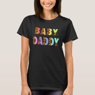 T-shirt Baby Daddy Fun leo pour les pères avec des bébés