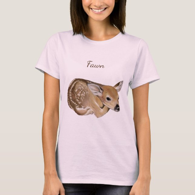 T-shirt Baby Deer Fawn (Devant)