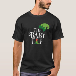 T-shirt Baby Elf Matching Family Group Christmas Party Paj