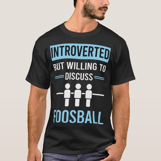 T-shirt Baby-foot introverti (Devant)