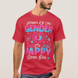 T-shirt Baby Gender Reveal Shower Pink Or Blue Pappy Loves