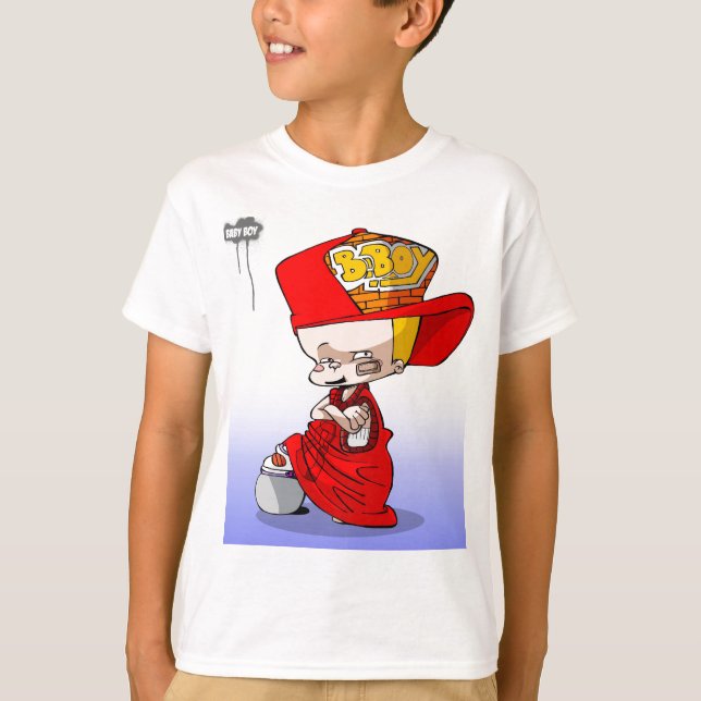 T-shirt Baby Hip Hop Badboy (Devant)
