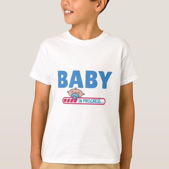 T-shirt Baby in progress (Devant)