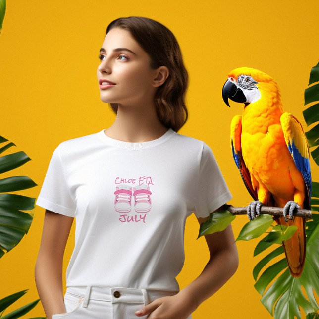 T-shirt Baby Loading Please Wait Custom Due Date Shirt (Créateur téléchargé)