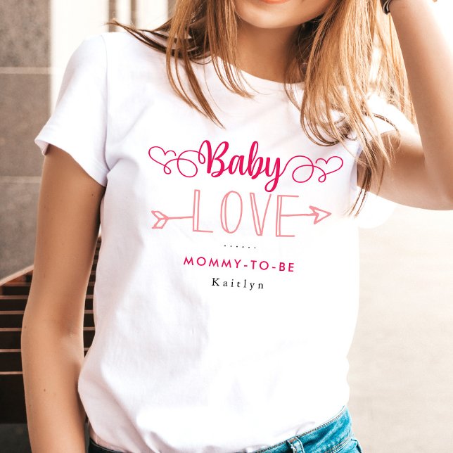 T-shirt "Baby Love" Mommy-to-be Baby Shower (Créateur téléchargé)