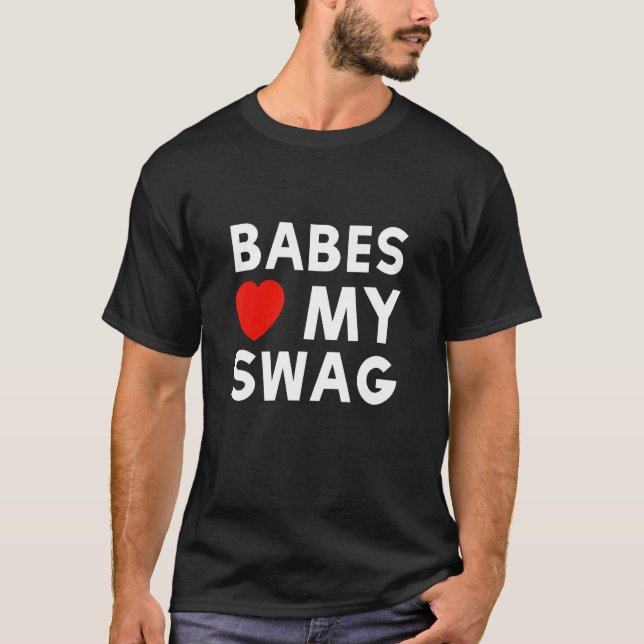 T-shirt Baby Love My Swag Fashion (Devant)