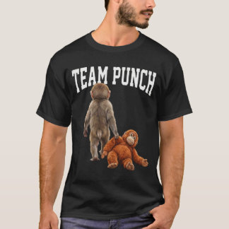 T-shirt Baby Monkey Team Punch