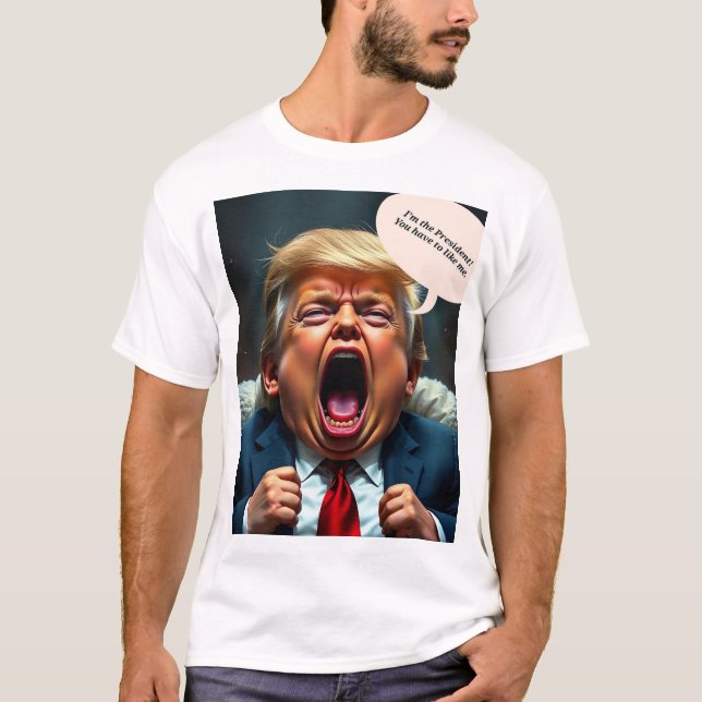 T-shirt Baby President (Devant)