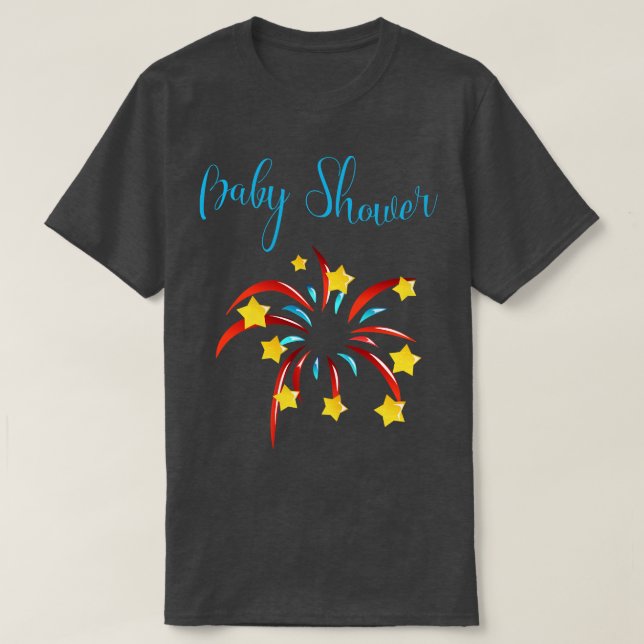T-shirt Baby shower (Design devant)