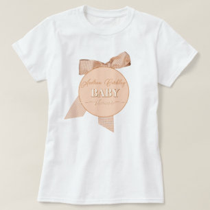 T-shirt Baby shower de fond