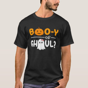 T-shirt Baby shower D'Halloween De Booy Ou Ghoul