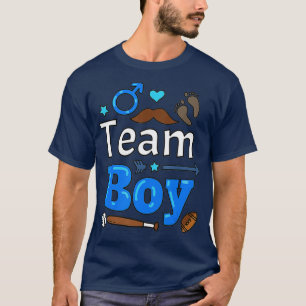 T-shirt Baby shower Family Outfit - Team Boy Team Girl Gen