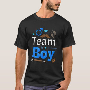 T-shirt Baby shower Family Outfit Team Boy Team Girl Gende