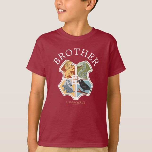 T-shirt Baby shower Harry Potter | Frère (Devant)