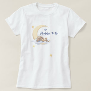 T-shirt baby shower "mammy to by"