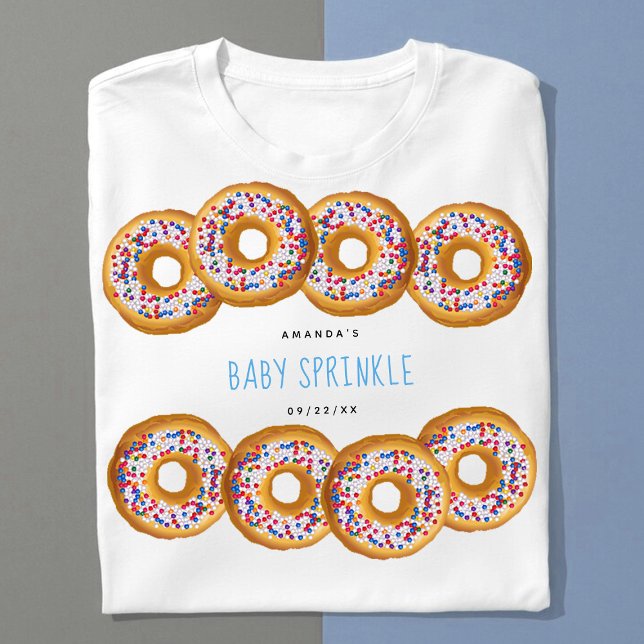 T-shirt Baby shower moderne Donut Boys saupoudrer (Créateur téléchargé)