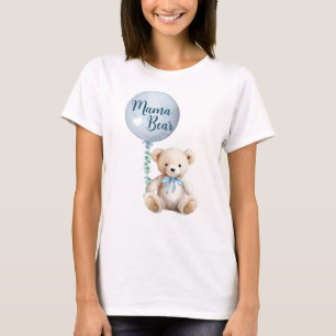 T-shirt Baby shower Ours Teddy de Mama
