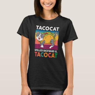 T-shirt Baby Taco Garçons Femmes Mignon Écrit à l'envers