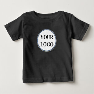 T-Shirt Baby Tops AJOUTER VOTRE LOGO Funny First B