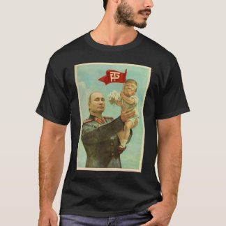 T-shirt Baby Trump Poster de Russie Poutine