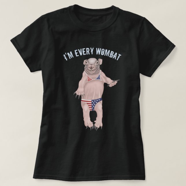 T-shirt Baby Wombat (Design devant)