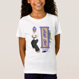 T-Shirt Babydoll T de "fille d'Aikido" de Scolletta