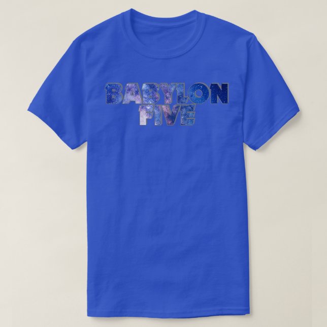 T-SHIRT BABYLON CINQ (Design devant)