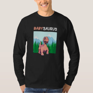 T-shirt Babysaurus Dinosaur Cute Kiddo Apatosaurus 2