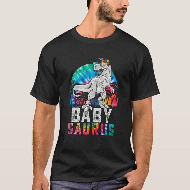 T-shirt Babysaurus Rex Dinosaur Baby Saurus Family Matchin (Devant)