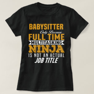 T-shirt Babysitter
