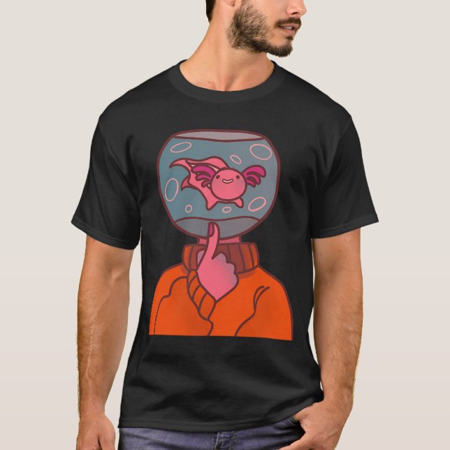 T-shirt Bac à axolotl (Devant)