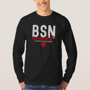 T-shirt Baccalauréat En Sciences Infirmières Bsn Rn L'A Ga