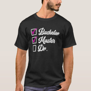 T-shirt Baccalauréat Maîtrise Diplôme Médecins Diplôme 1