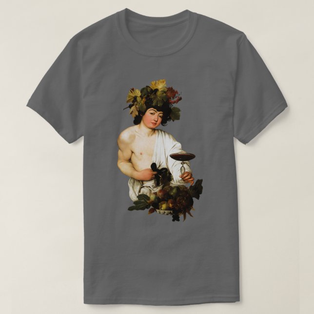 T-shirt Bacchus Caravaggio (Design devant)