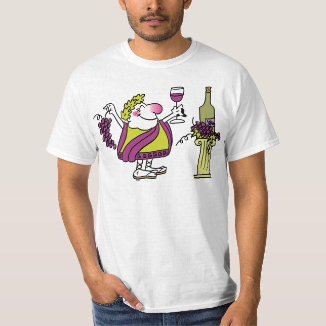 T-shirt Bacchus et vin (Devant)