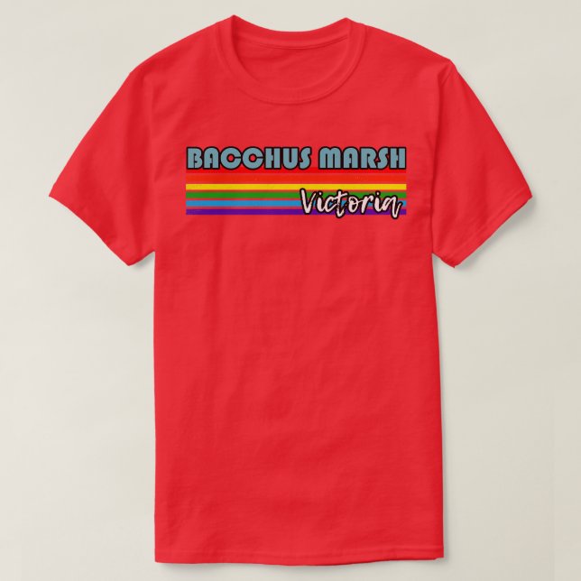 T-shirt Bacchus Marsh Victoria Pride Bacchus Marsh LGBT G (Design devant)